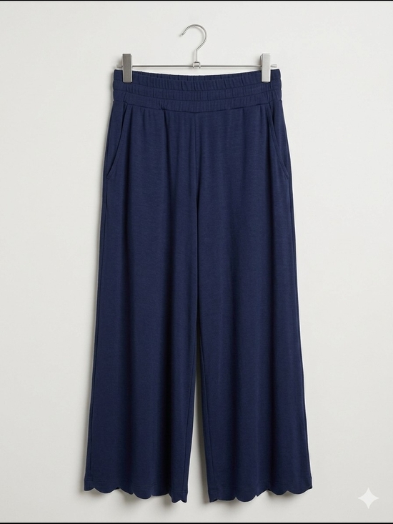 FP Movement by Free People Pants - FP Movement Navy Wide Leg Lounge Pants Fluid Flowy Yoga Athleisure Size Small